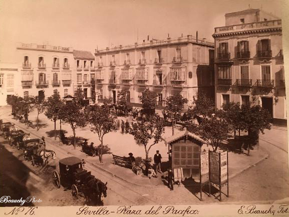 Beauchyphoto_Plaza_del_Pacífico_Sevilla_Emilio_Beauchy_Cano_fotografias_antiguas_postales_vistas_y_monumentos