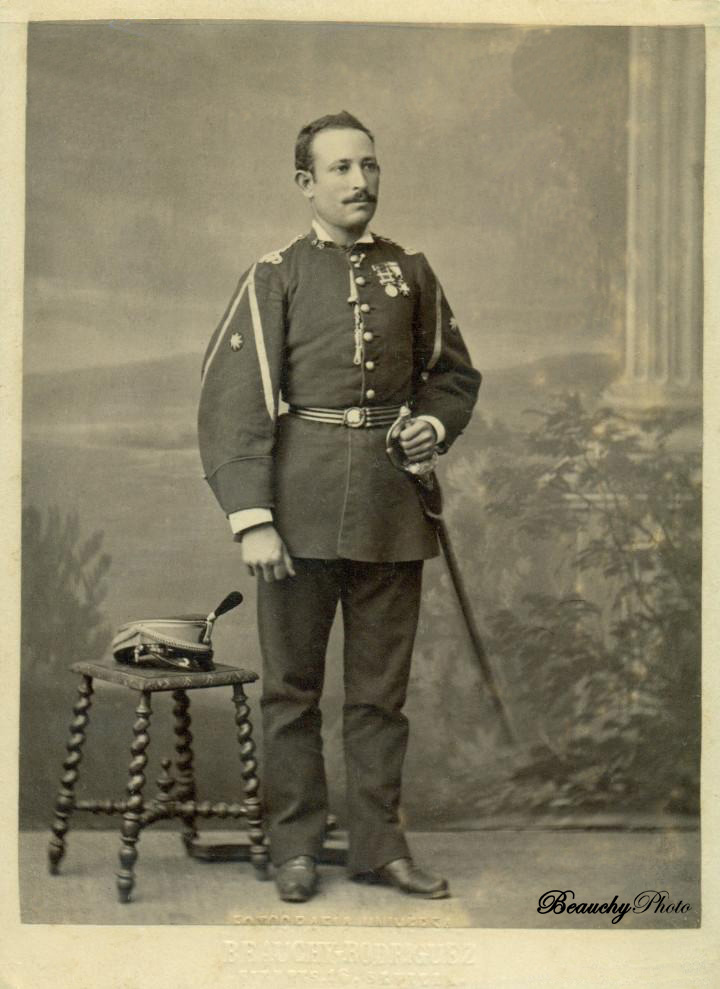 Alférez de Infantería (ca. 1875)