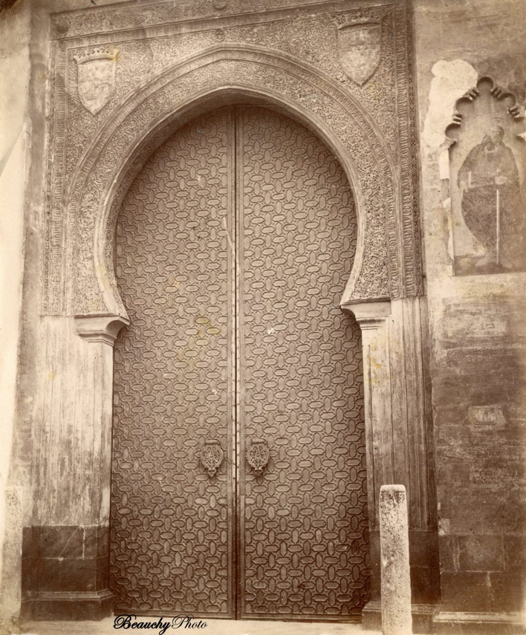 Puerta del Perdón de la Mezquita de Córdoba 1875