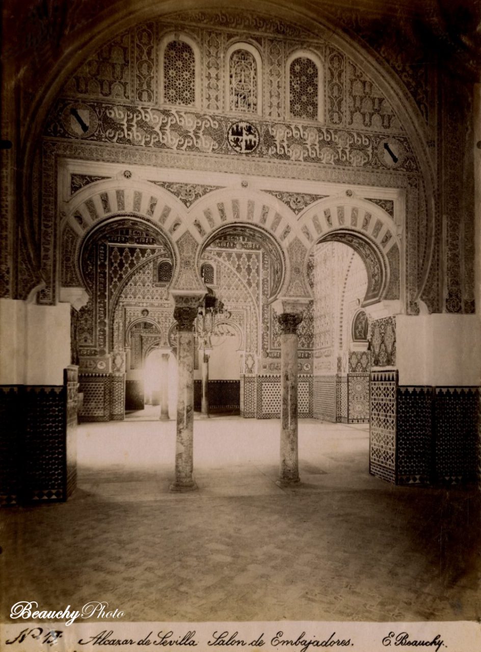 Salón de Embajadores del Alcázar de Sevilla 1875