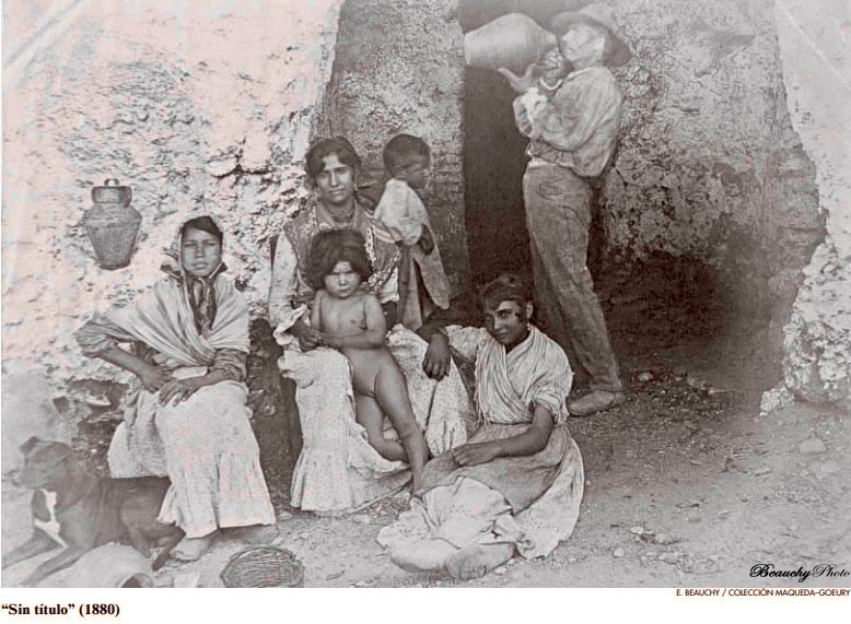 Familia de gitanos 1880