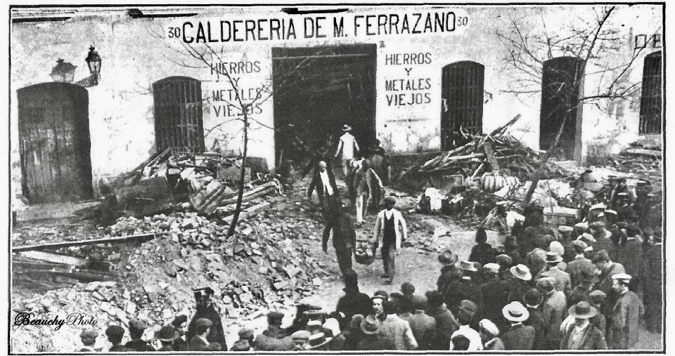 Hundimiento de un colegio de la Calle Adriano de Sevilla 912