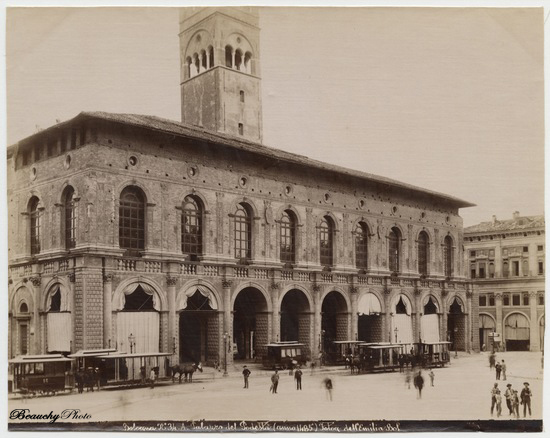Bologna No 34.A. Palazzo del Podesta (anno 1485)